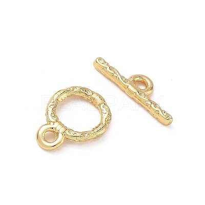 Brass Toggle Clasp KK-D289-53A-G-1