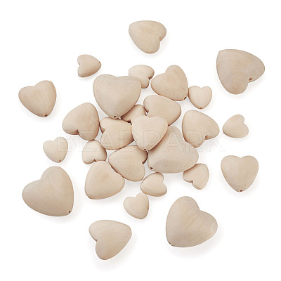 Chinese Cherry Wood Beads WOOD-TA0001-40-1