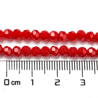 Opaque Glass Beads Stands X-EGLA-A035-P4mm-D16-1