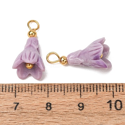 Dyed Synthetic Coral Pendants GG-CBAC295-03G-06-1