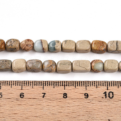 Natural Shoushan Stone Beads Strands G-N346-04A-07-1