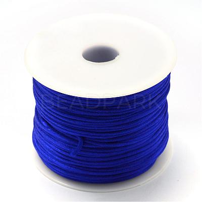 Nylon Satin Rattail Cords NWIR-R025-1.0mm-368-1