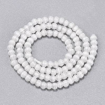 Glass Imitation Cat Eye Beads Strands GLAA-N075-01A-12-1