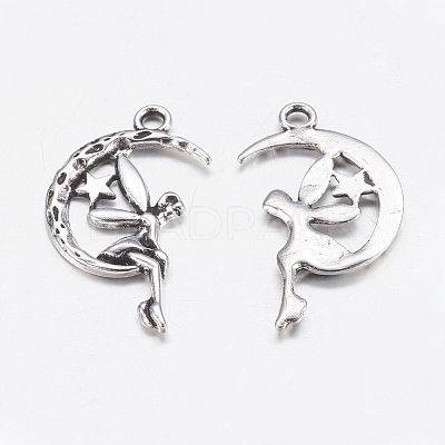 Zinc Alloy Fairy Sprite Charms LS-PALLOY-A18526-AS-LF-1