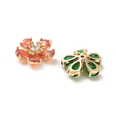 Glass Charms KK-P260-07G-1