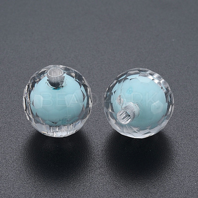 Transparent Acrylic Beads TACR-S152-14A-A07-1
