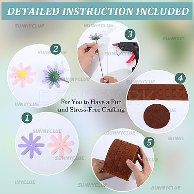 1Set Non-woven Fabric Material Package DIY-SC0032-33C-1