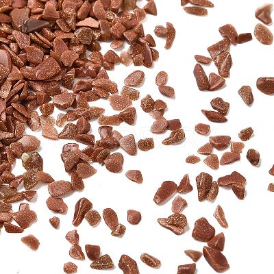 Synthetic Goldstone Beads G-O103-06-1