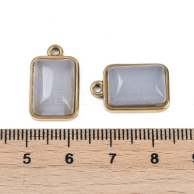 Natural Grey Aventurine Pendants STAS-K291-04G-09-1