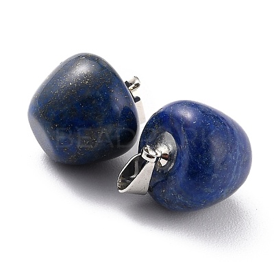 Natural Lapis Lazuli Pendants G-Z022-01R-1