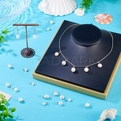 Natural Cultured Freshwater Pearl Pendants PALLOY-CW00004-1