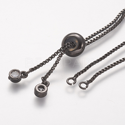 Rack Plating Brass Chain Bracelet Making LS-KK-A142-017B-1