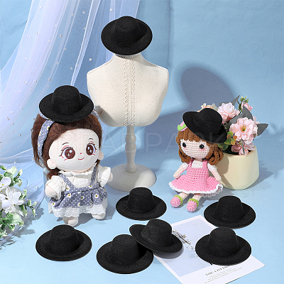 Cloth Hat for Doll Making DIY-WH0750-228-1