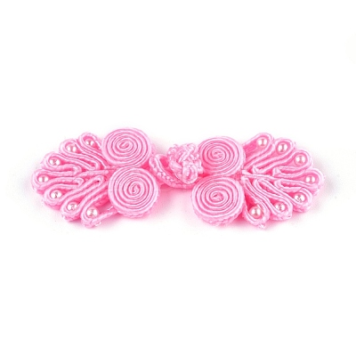 Handmade Chinese Frogs Knots Buttons Sets BUTT-WH0014-29B-1