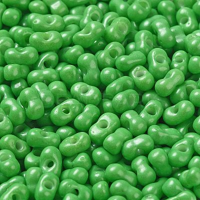 Baking Paint Glass Seed Beads SEED-K009-01A-15-1