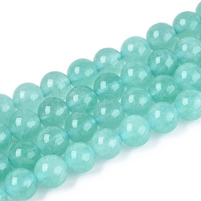 Natural Quartz Beads Strands G-T144-8mm-10B-1
