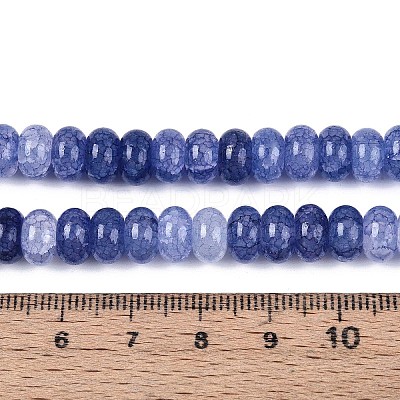 Glass Beads Strands GLAA-N059-5x8mm-18-1