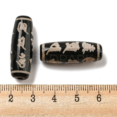 Tibetan Style dZi Beads Strands G-P526-B08-1