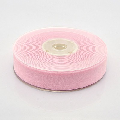 Polyester Velvet Ribbon for Gift Packing and Festival Decoration SRIB-M001-23mm-123-1