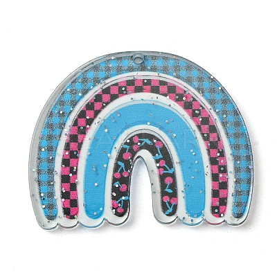 Opaque Acrylic Pendants LS-SACR-P032-01C-1