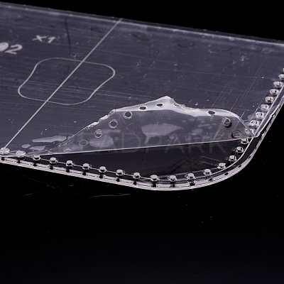 DIY Leather Waist Bag Acrylic Template TOOL-L007-05-1