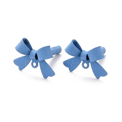 Alloy Stud Earring Findings EJEW-J102-08H-1