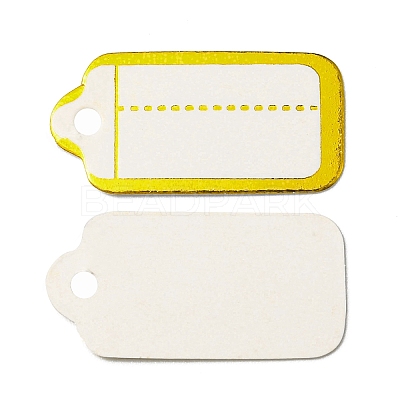 Rectangle Blank Signs Sales Price Label Tags AJEW-C026-01B-01-1