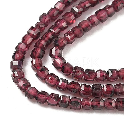 Natural Garnet Beads Strands LS-G-RM241221-K26-1