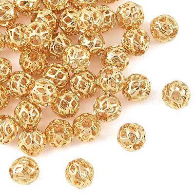 SHEGRACE Brass Spacer Beads XGRPCF409-185G-1