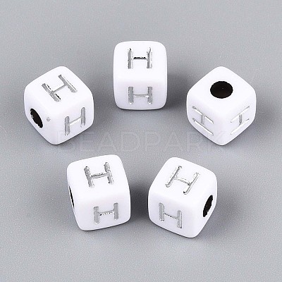 Opaque Acrylic Beads SACR-T035-03H-1