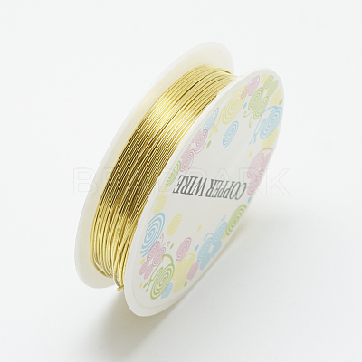 Round Copper Jewelry Wire CW0.3mm018-1