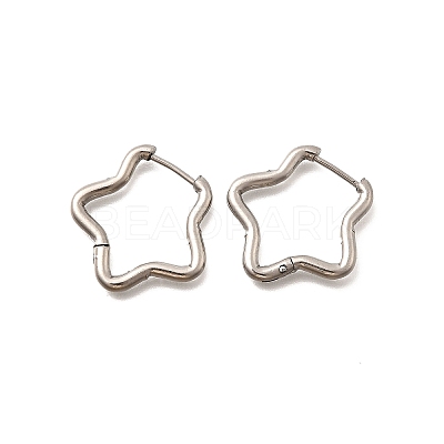 201 Stainless Steel Hoop Earrings EJEW-Z137-02P-05-1