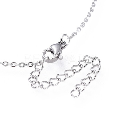 304 Stainless Steel Jewelry Sets SJEW-F211-01C-P-1