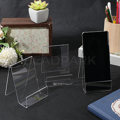 6Pcs Acrylic Book Stand for Kitchen Counter ODIS-SP0001-04C-1