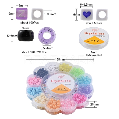 DIY Beads Bracelet Making Kit DIY-YW0005-07-1