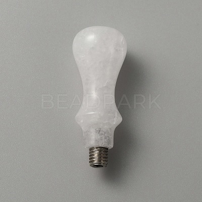 Natural Quartz Crystal Handles DIY-WH0401-68-1