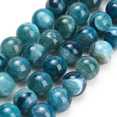Natural Dragon Veins Agate Beads Strands GG-L001-L01-01G-1