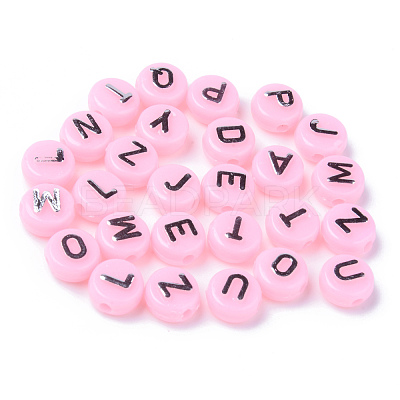 Opaque Acrylic Beads MACR-S273-49F-1