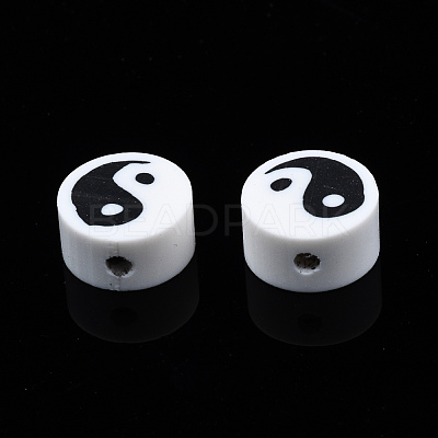 Handmade Polymer Clay Beads CLAY-T016-65K-1