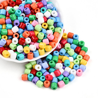 Opaque Colours Glass Seed Beads SEED-N007-14D-1