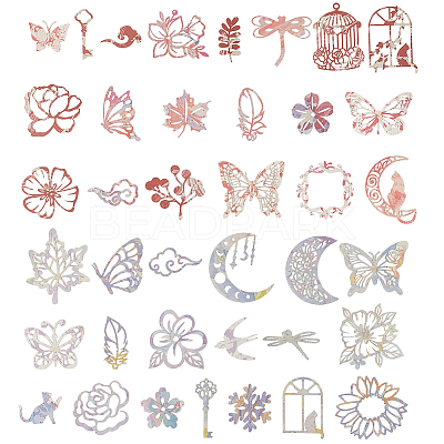 4Sets 4 Styles Paper Scrapbooking DIY-GF0011-36-1