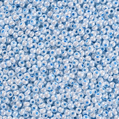 11/0 FGB Grade A Round Glass Seed Beads SEED-N001-B-0486-1