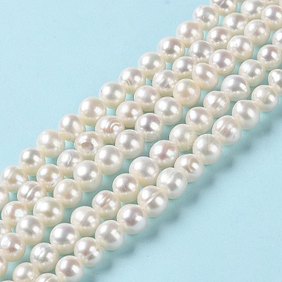 Natural Cultured Freshwater Pearl Beads Strands PEAR-E018-12-1