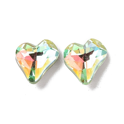 Light AB Style Glass Rhinestone Cabochons RGLA-J017-A-LA-1