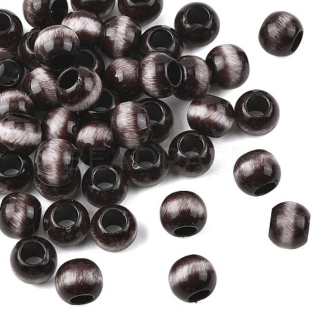 Opaque Acrylic European Beads OACR-Z036-05A-03-1
