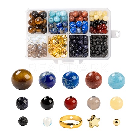 DIY Solar System Theme Planet Jewelry Kits G-LS0002-21-1