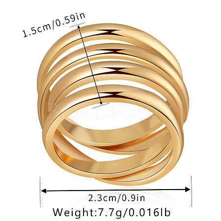 Brass Finger Rings FS-WG16E06-01-1