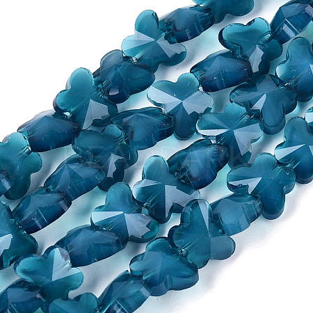 Opaque Glass Beads Strands GLAA-N073-01H-1