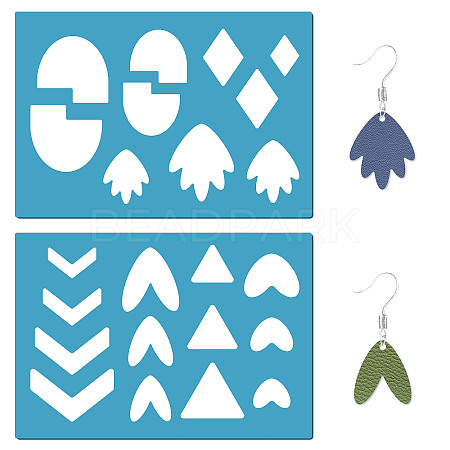 Acrylic Earring Handwork Template DIY-WH0359-070-1