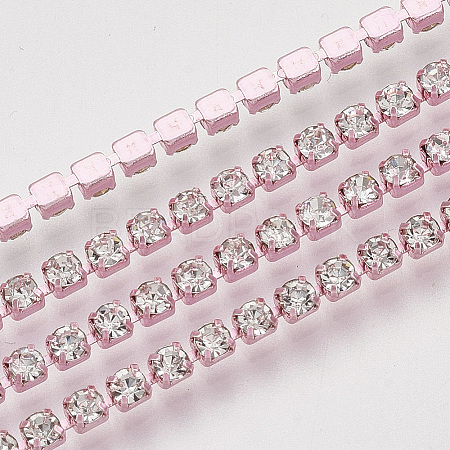 Electrophoresis Iron Rhinestone Strass Chains CHC-Q009-SS6.5-A02-1-1